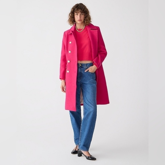 J. Crew Jackets & Blazers - J Crew Warwick topcoat in Italian stadium-cloth wool blend BU449